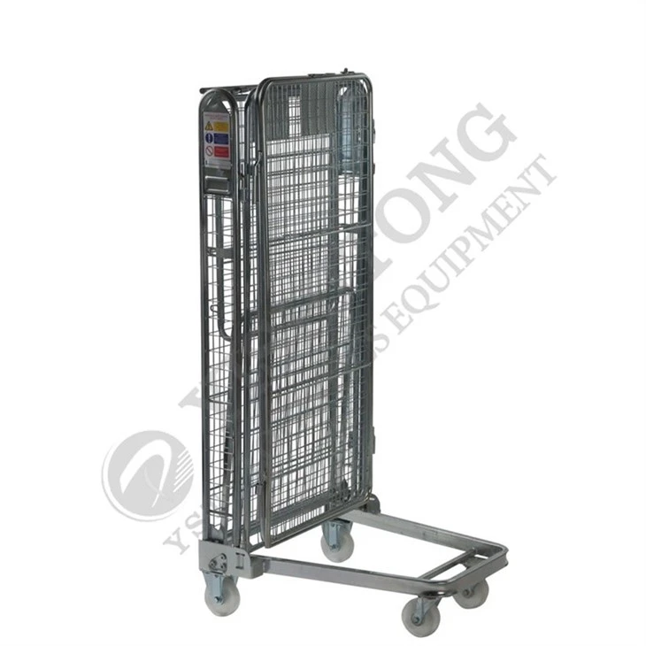 foldable cage storage trolley foldable cage storage trolley