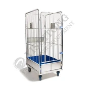 Cărucior de rufe industriale pe roți